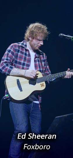 Ed Sheeran Foxboro Tickets